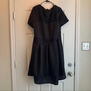 Lane Bryant Black Dress